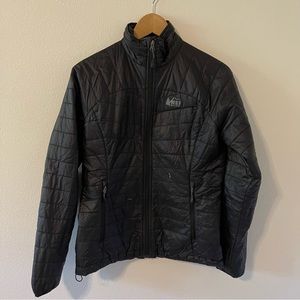 REI Co-op Revelcloud II Jacket Black Lightweight Puffer Ripstop Packable-Small